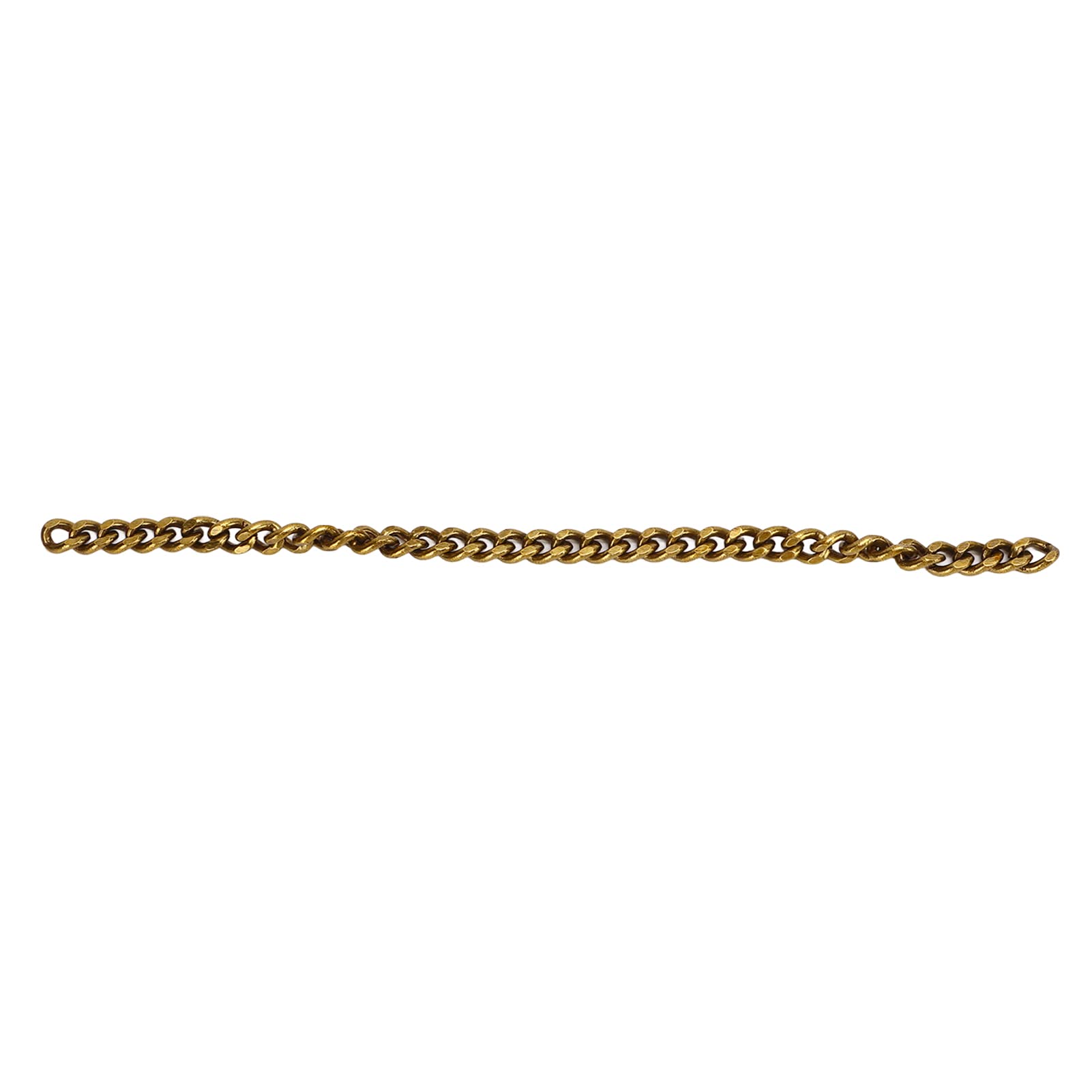 Cadenas de aluminio de 32.8 pies elegante cadena de joyería de metal retro para collar, pulsera, tobillera, manualidades, material de aluminio inoxidable de primera calidad (Bronce Antiguo)
