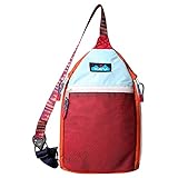 KAVU Yoho Sling Rucksack Semi Padded Water Resistant Double Sided Mini Backpack - Desert Dusk
