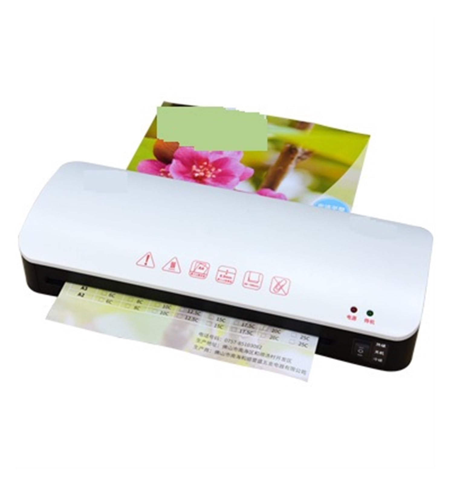 Maszyna do laminowania, Laminator LM220T Łatwy w użyciu laminator do zdjęć A4 do długotrwałego użytkowania