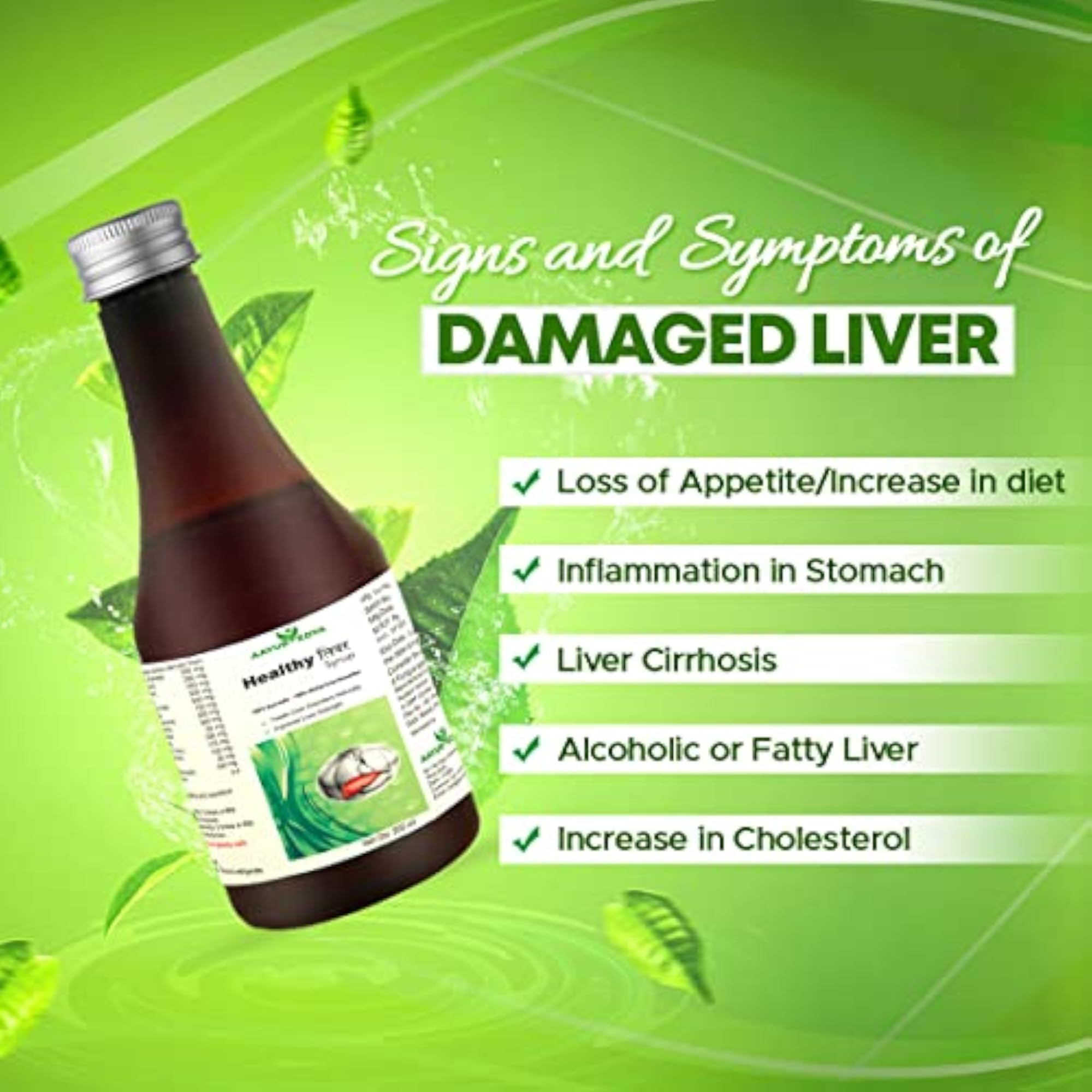 AAYURVEDYA Healthy Liver Detoxifier Set of 3, 200ml Each