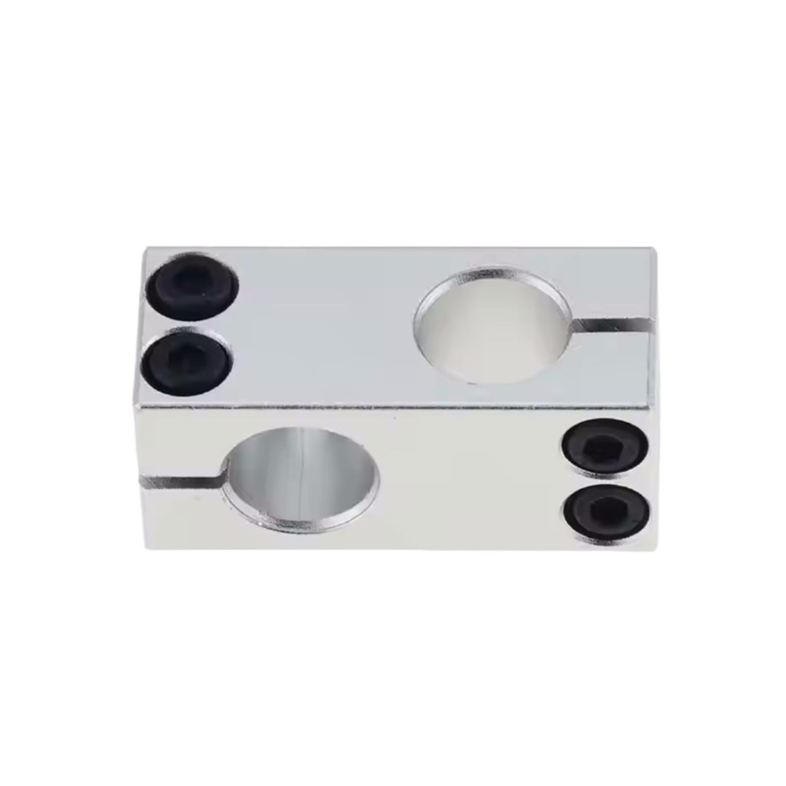 Support de fixation d'arbre en alliage d'aluminium, 1 pièce, pince de fixation de pilier avec arbre de guidage parallèle fileté(Bore diameter - 30mm)