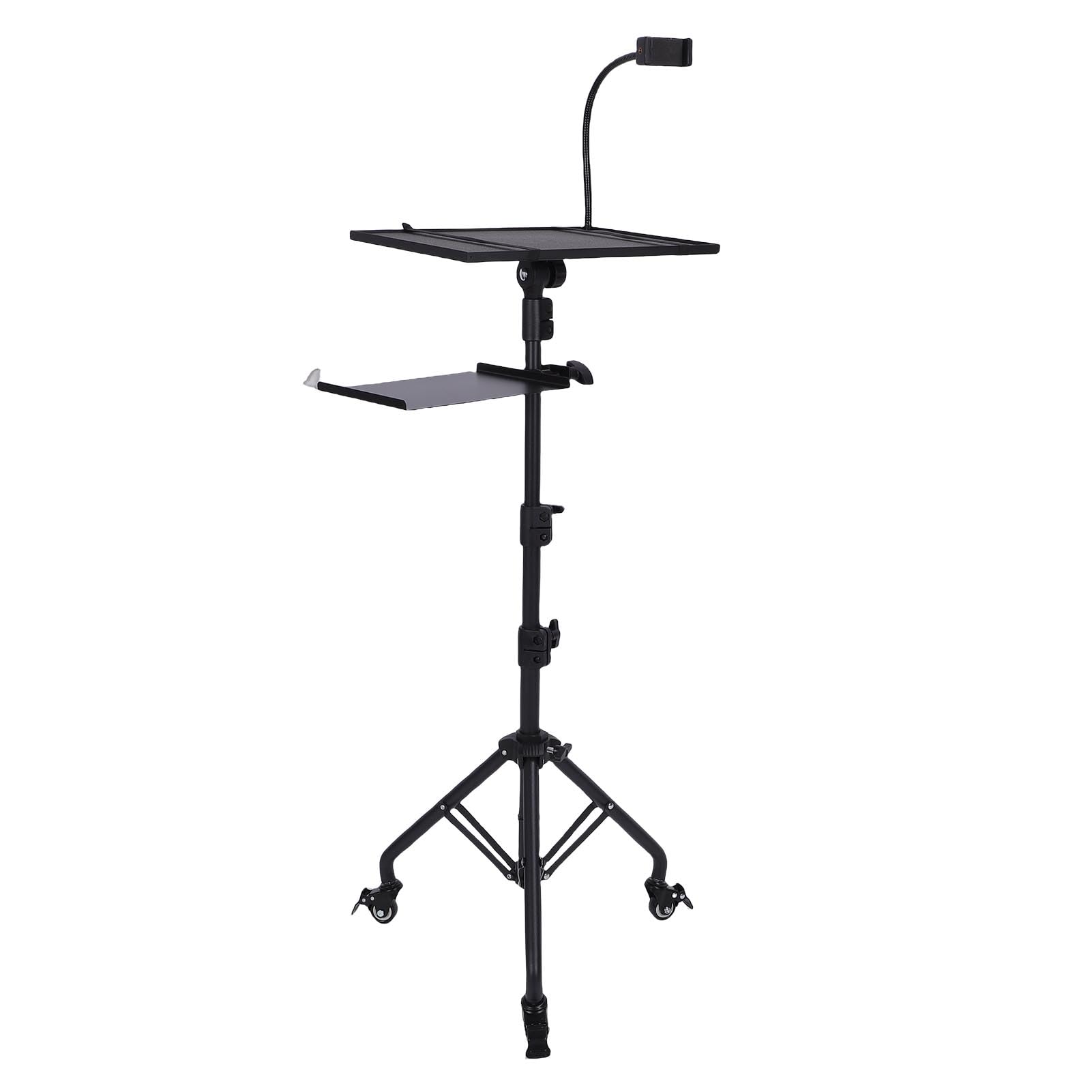 Alomejor Soporte para , Ruedas de ángulo de Altura de Aleación Ajustables para Consolas de Juegos de Oficina en Casa, 15,2 X 11,2 Pulgadas