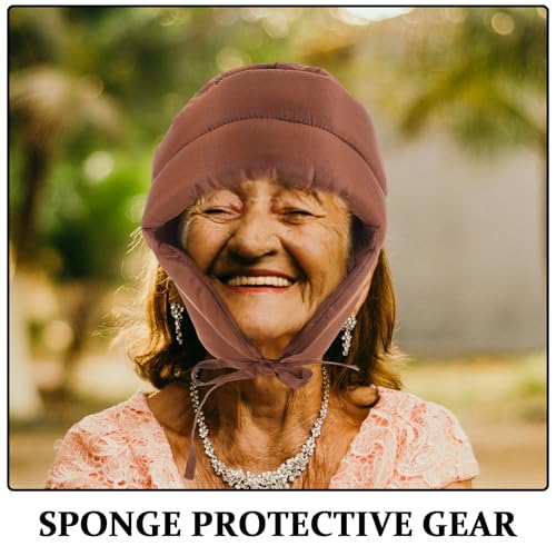 Gorra de protección anticaídas transpirable de algodón para personas mayores 3
