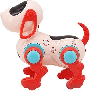 Amosfun 1 Set robot dog early Educational toys remote control puppy early developmental toys boys toy kidcraft playset toys for kids Programmable Robot for girls Robotic Dog RC abs child