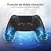 Powerextra Mando para PS4, Controlador Inalámbrico para PS4 Wireless Bluetooth Doble Shock...