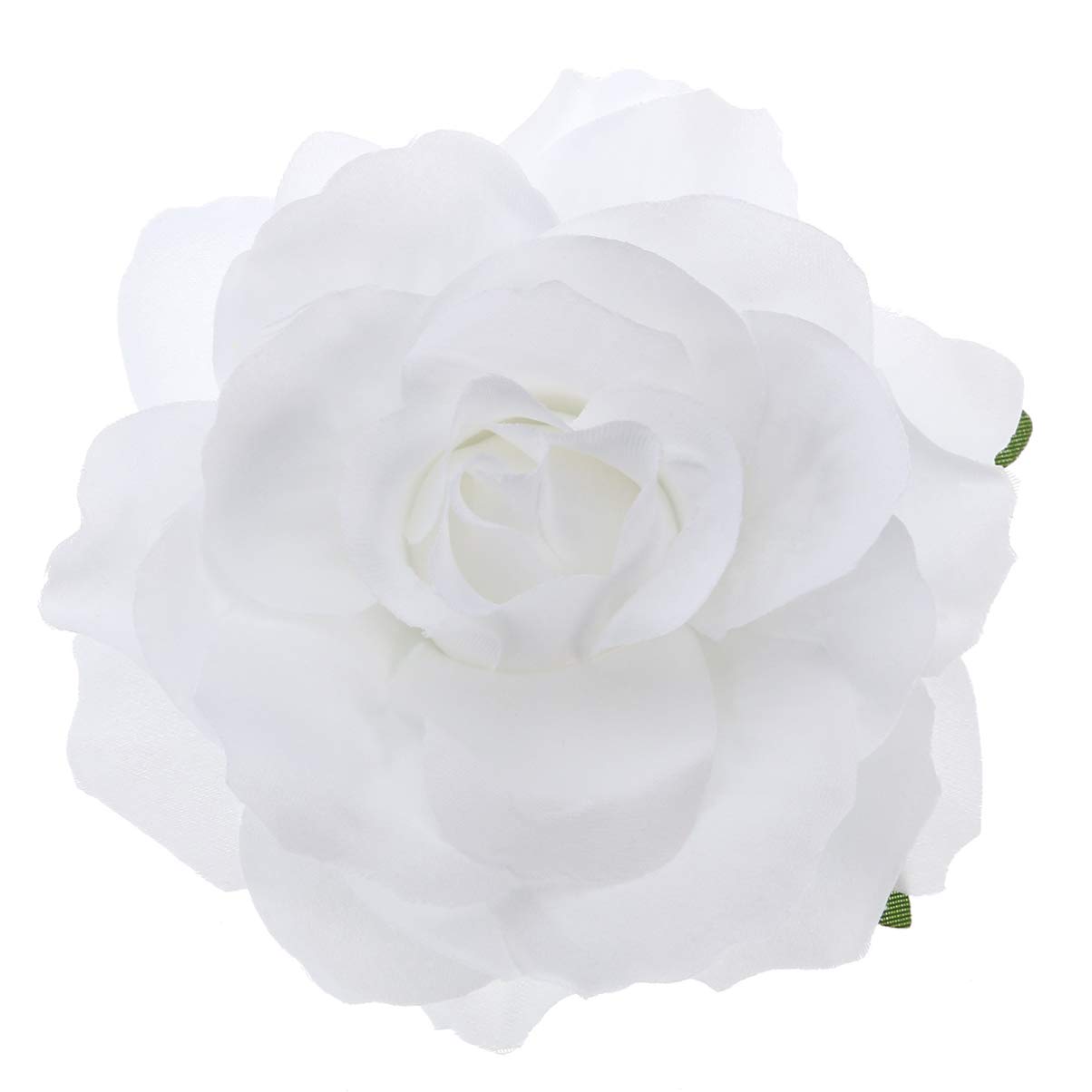 OSALADI Pinza de Pelo Floral Artificial Horquilla de Flor Rosa Grande Pasador de Novia Broche Elegante Alfileres Accesorios para Mujer Chica Nupcial