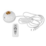 Hyuduo Smart Wireless Light Bulb Socket Remote Control E27 E26 Lamp Holder 110-240V for Home (US Plug)