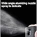 Generic Touchscreen Mist Cleaner Spray, Portable 3-in-1 Microfiber Screen Cleaning Kit, LDC Screen Cleaner, Tablet Cell Phone Computer, Black
