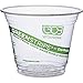 Eco-Products GreenStripe Renewable Resource Compostable Cold Drink Cups 9 oz, 50 Count