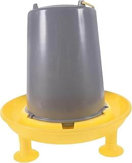 OFFSCH Chicken Waterer Chicken Feeder Drinking Fountain Bird Feeder Hanging Food containers Chick Waterer Plastic Poultry Drinking Bowl Chicken Water Feeder