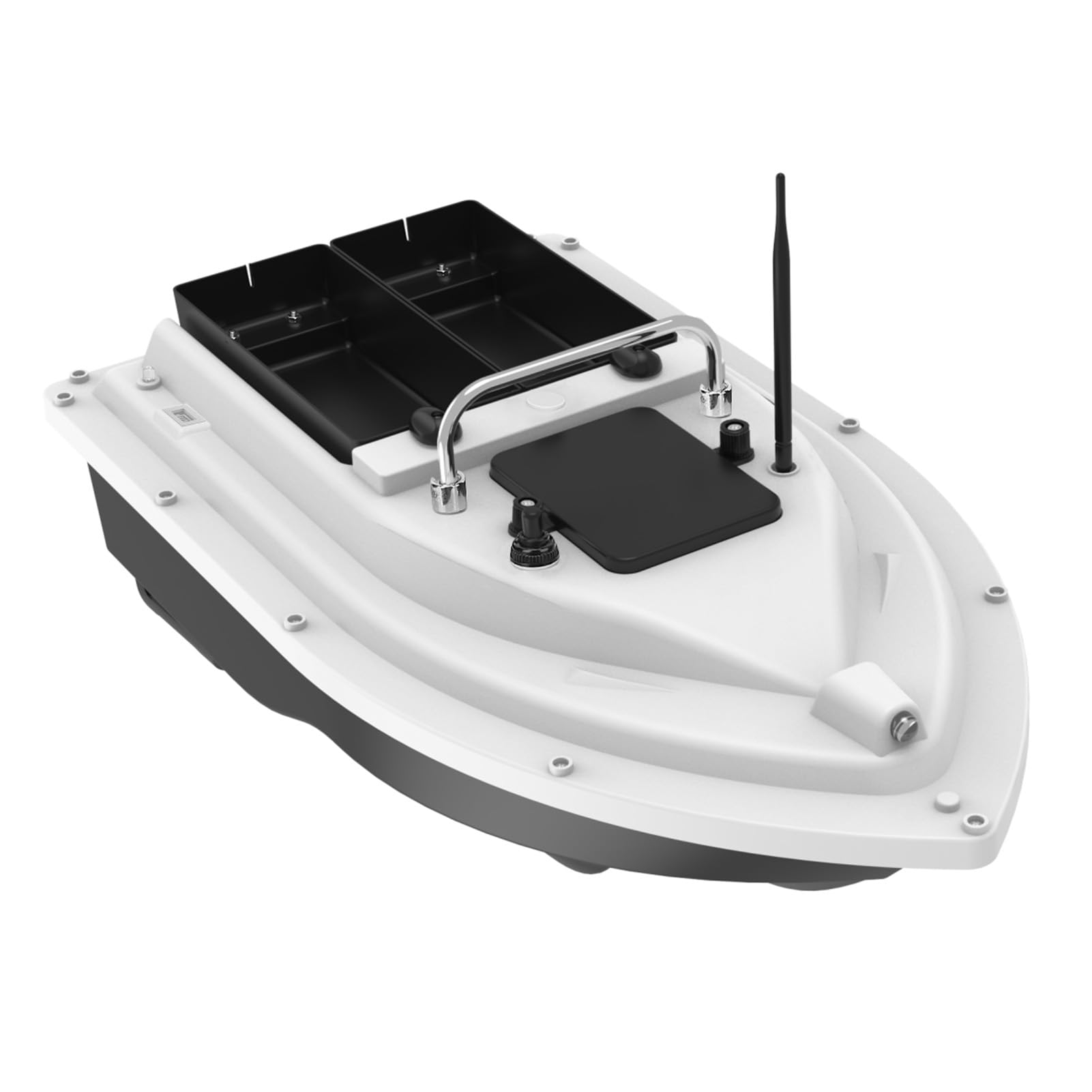 Walmeck GPS Barca con Esche da Pesca Telecomando Ritorno Automatico Senza Fili Impermeabile Navigazione con un Tasto Portata 500 M Carico 2 Kg per Appassionati di Pesca