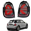 CKCD Rückleuchten kompatibel mit Mini Cooper F55 F56 F57 Hatchback/Convertible 2014-2024, Schlussleuchten mit Animation DRL Beinhaltet drei Modi, E-Prüfzeichen, Paar CKCD Rückleuchten kompatibel mit Mini Cooper F55 F56 F57 Hatchback/Convertible 2014-2024, Schlussleuchten mit Animation DRL Beinhaltet drei Modi, E-Prüfzeichen, Paar