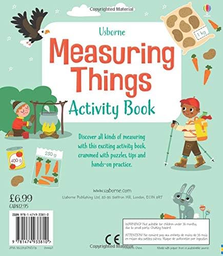 Measuring Things Activity Book (Maths Activity Books) [Paperback] NILL
