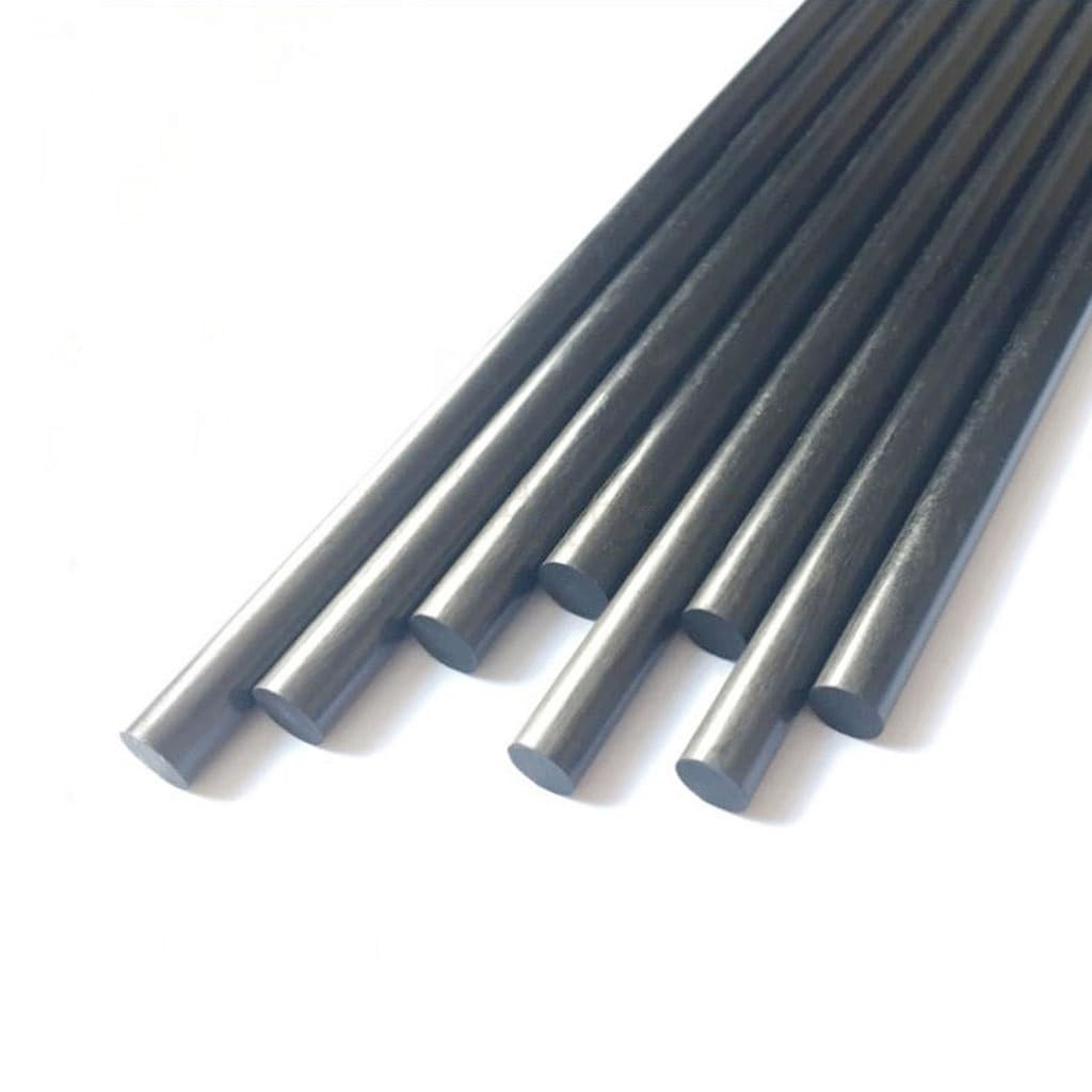 8 szt. Prętów z włókna węglowego o długości 500 mm i średnicy 1-12 mm do ienia quadkoptera DIY(5mm)