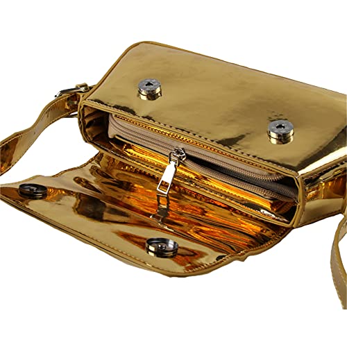 Shoulder Purses for Women Dressy Evening Bag Metallic Clutch Y2k Sparkly Hobo Crossbody Shoulder Bag Handbags3