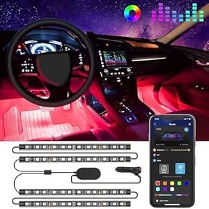 Govee Car LED Lights, Smart Car Int...