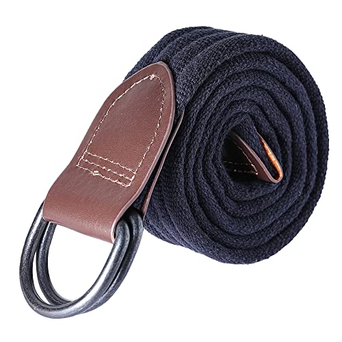 TRGPSG Belt for Men, Woven Canvas Belt Stretch Belt Elastic Casual Belts for Golf Hunting Pants Jeans Fit 27-45