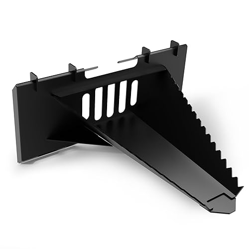 Garvee Economy Series Stump Bucket Attachment, Universal Skid Steer Quick