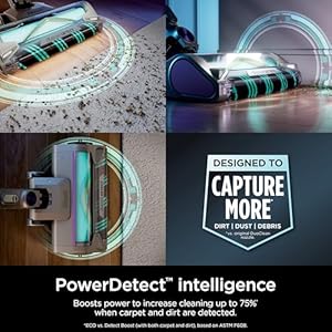 Shark Cordless Vacuum Cleaner with HEPA Filter, PowerDetect Clean & Empty, Powerful Suction, Pet Hair Pickup, Carpets & Hardfloor, Grey/Purple, IP1251 Shark Cordless Vacuum Cleaner with HEPA Filter PowerDetect Clean Empty Powerful Suction Pet Hair Pickup Carpets Hardfloor GreyPurple IP1251