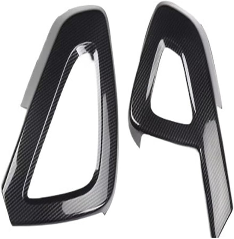 Compatible for Smart Brabus 451 Fortwo Carbon Fiber Color Car Interior Stickers Full Set Decoration Steering Wheel Modification Accessories(1)