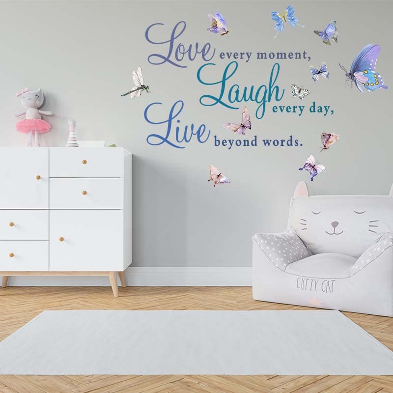 Pegatizas De Mariposa En La Pared: Calcomanías Decorativas De Arte De Pared De Vinilo Con Acentos Floral Para Decoración Del Hogar, Sala De Tar, Dormitorio Fácil De Aplicar De 5,66 € | DHgate