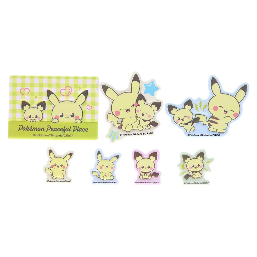 Reikaさん専用　ポケモン ピカチュウ ステッカーセット 7枚入り Amazon.co.jp: サンスター文具(Sun-Star Stationery