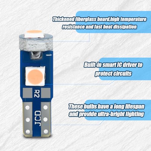 20 Bombillas LED T5 para Panel de Instrumentos miniatura 4