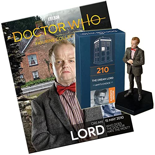 Doctor Who Figurine Collection - Dream Lord - Issue 210 with Magazine, Black and Gold
