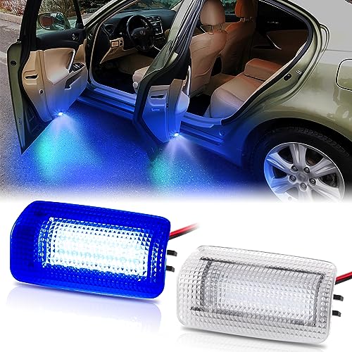 Lámparas LED Azules para Puerta Laterales 2 Pzas miniatura 1