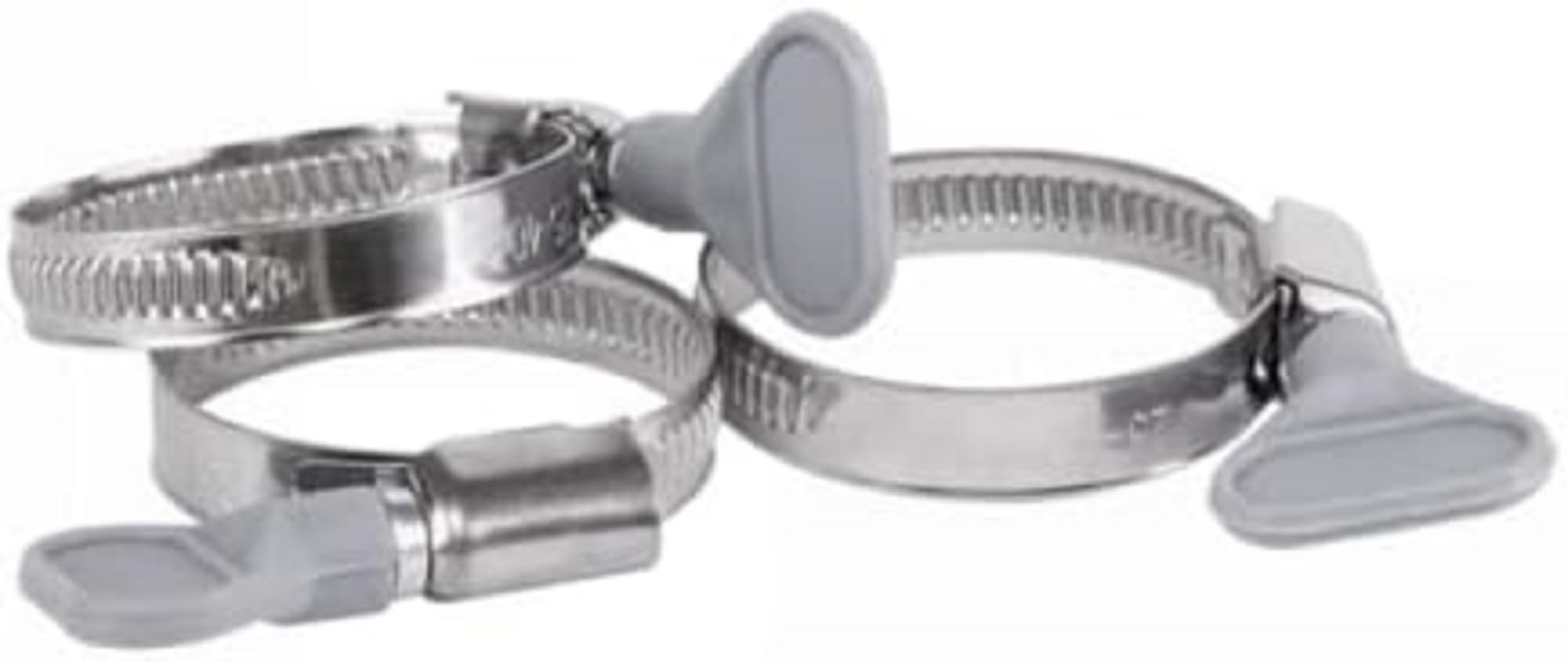 Butterfly Wing W4 Stainless Steel (Galvanised) Jubilee Type Hose Pipe Clips 8mm - 120mm (10, 16-27mm)