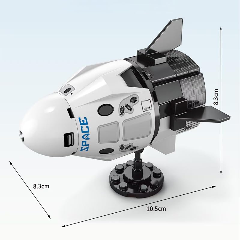 Image of SKY LINE OCEAN Space Series || Capsule Building Block Set || 88 Pcs || Compatible with Major Brick Brands || 6 Months Structural Warranty