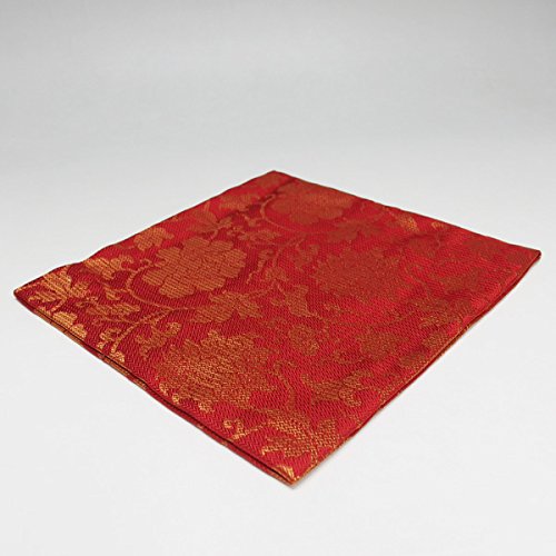 古袱紗 Amazon｜【茶道具/古袱紗】徳斎古帛紗/名物裂 紹32038; 名物牡丹文緞子
