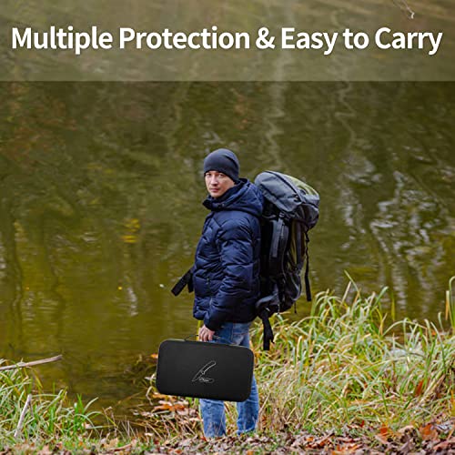 Hesplus Knife Display Case For 65+ Pocket Knives, Folding Knife Organizer Butterfly Knife Storage Box Carrying Bag Knife Roll Collection Holder For Tactical Survival Outdoor Camping Edc Mini Knife #TOP7