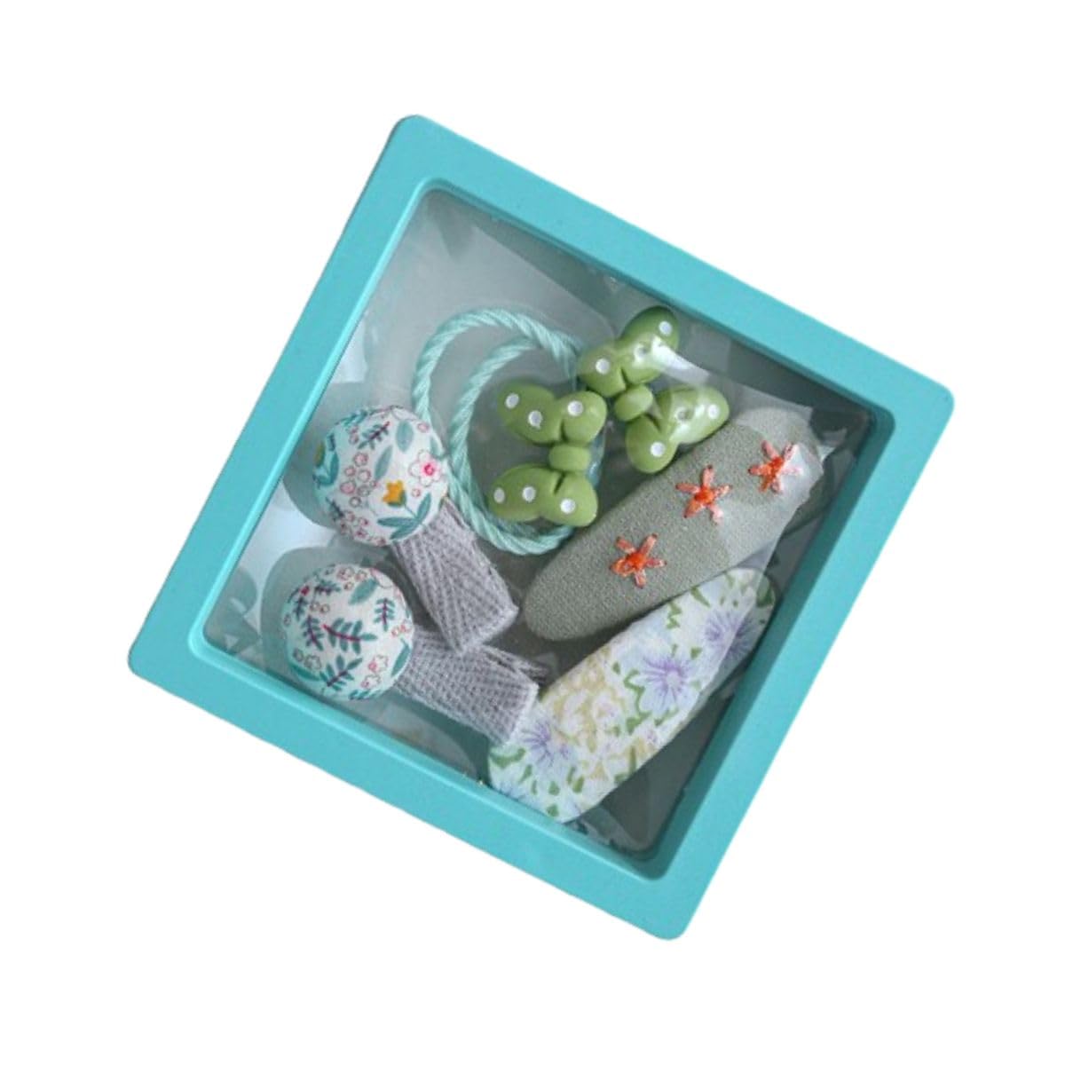 Amazon.co.jp: [Shomty] プチギフトBOX☆ ヘアクリップ ヘアゴム