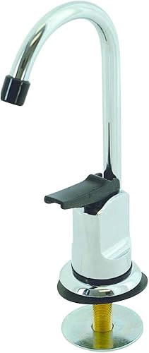 EZ-FLO 10896LF Grifo de llenado de vidrio, latón cromado