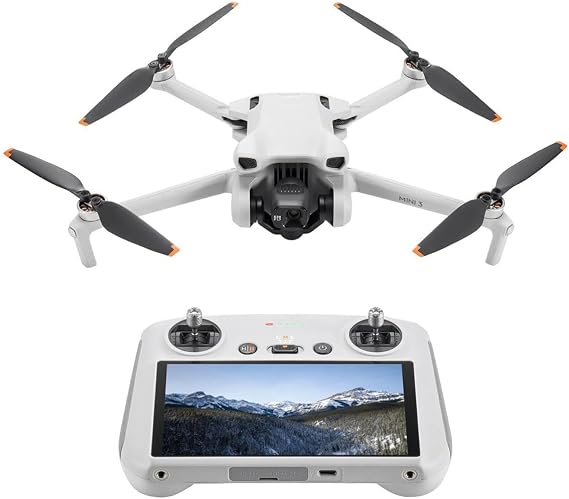 DJI Mini 3 Drone with RC Remote Controller Bundle with 64GB microSD Card, Shoulder Bag, Corel PC Software Kit