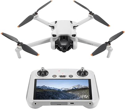 DJI Mini 3 Drone with RC Remote Controller Bundle with 64GB microSD Card, Shoulder Bag, Corel PC Software Kit