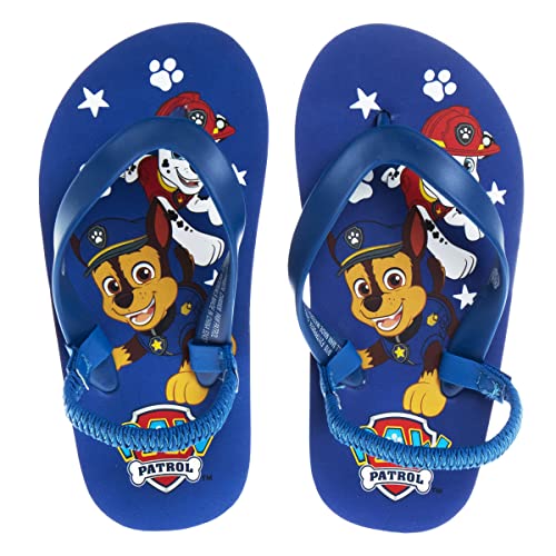 Image of Nickelodeon Girls Boys character flip flops sandals kids water shoes - Paw Patrol Blues Clues Baby Shark - thong beach slides summer slip on quick dry toddler little kid