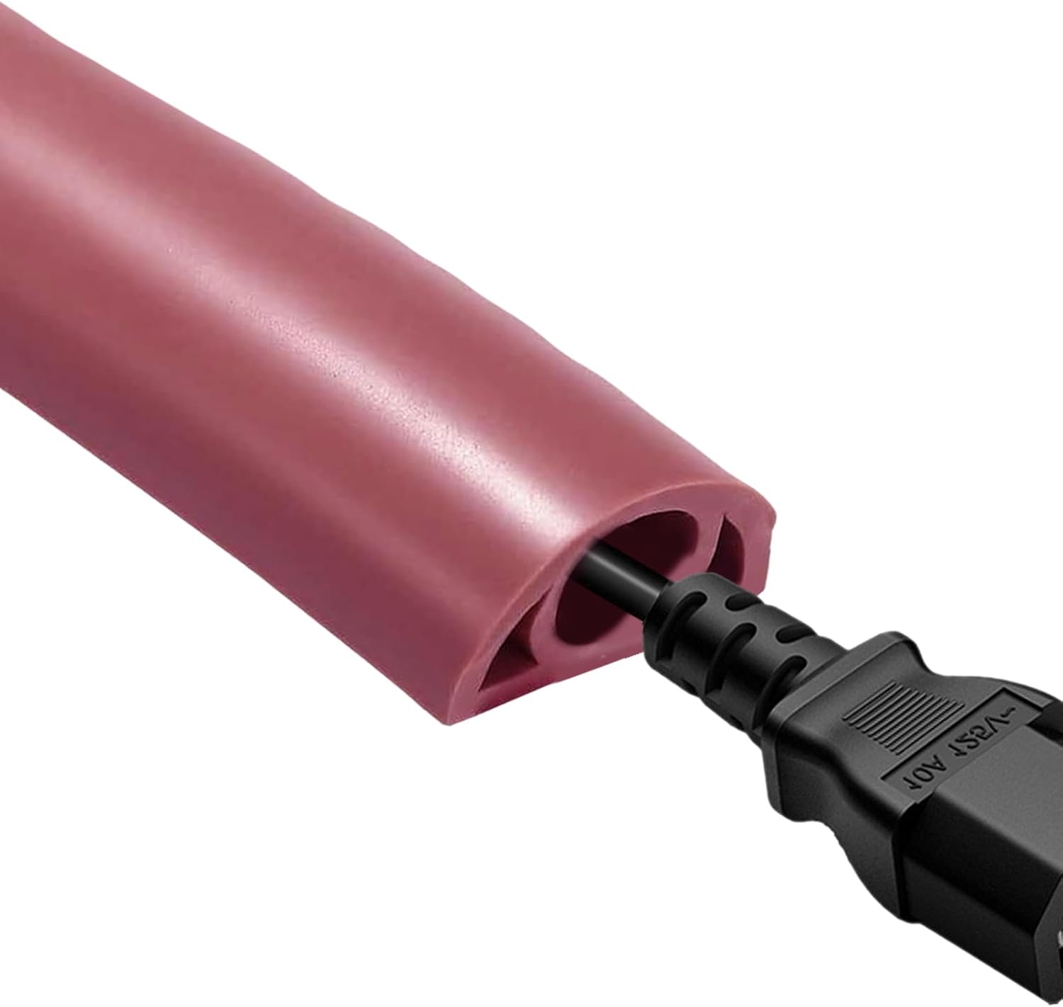 Floor Cable Cover,Flame-Retardant Cord Covers for Wires on Floor | Insulated Self-Adhesive Cord Hider, Prevent Trip