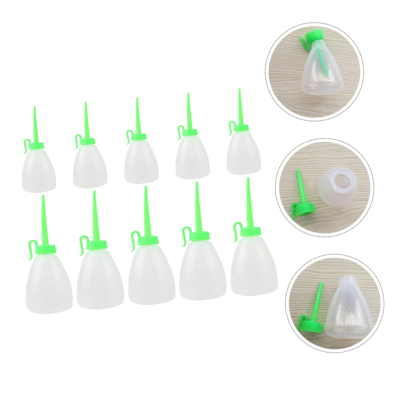 SEWACC Sewing Machine Oil Bottles Set 10pcs Plastic Oil Dispenser Storage Container with Pointed Nozzle : Amazon.ca: Home