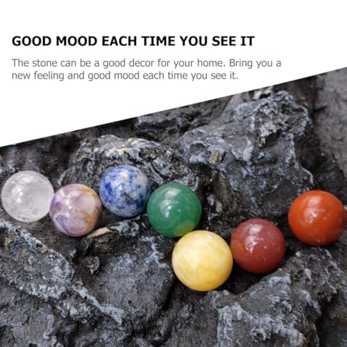 Piedras naturales detalladas en pack de 7 unidades para regalar en inauguraciones de casa y Navidad 4