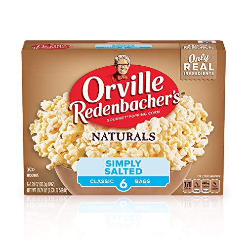 ★Orville Redenbacher's Naturals Microwave Popcorn, 6ct, 6 boxes