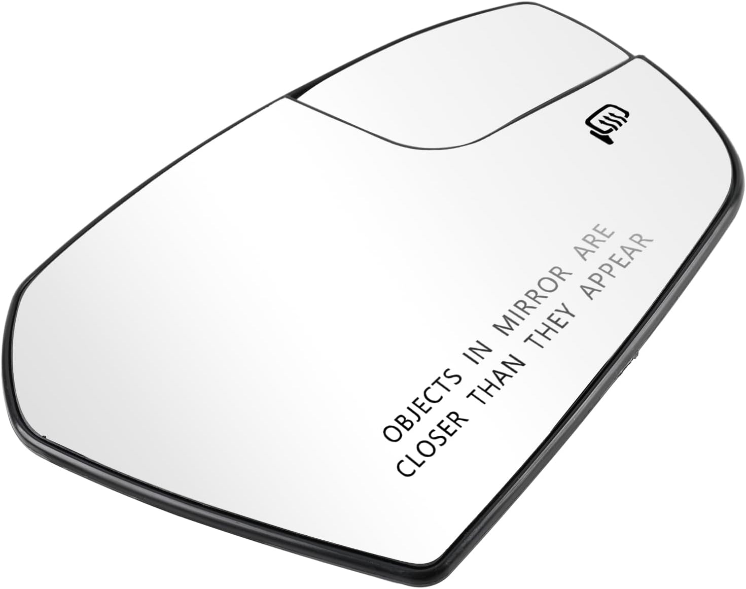 GoaMotors Right Passenger Side Heated Mirror Glass with Backing Plate GJ5Z-17K707-A Compatible with Ford Escape 2017-2018, Exterior Mirror Replacement Glass, Rear View Mirror Glass