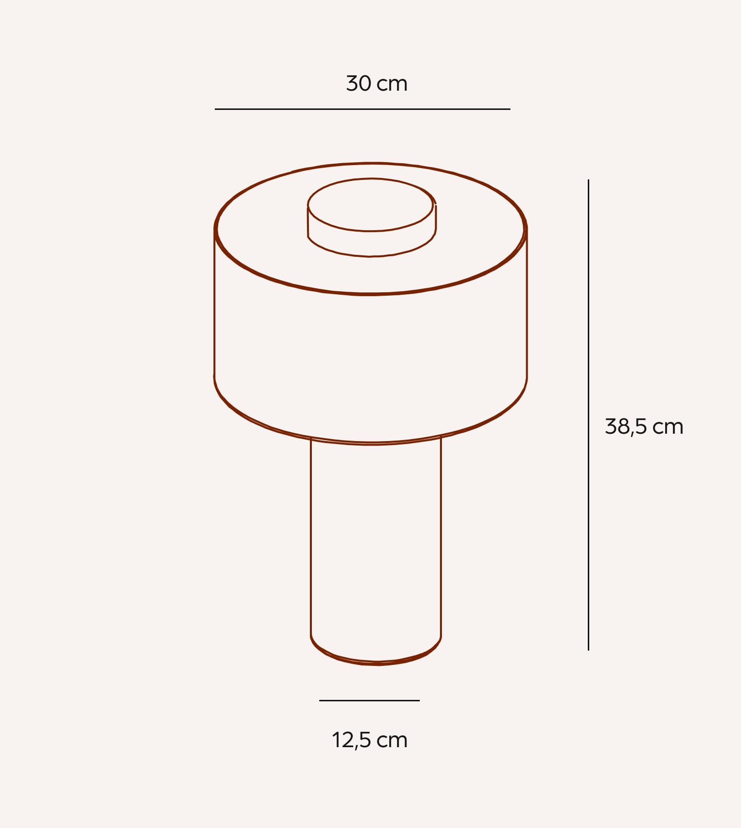 NEONA KAYA Tischleuchte Leinen Beige – Minimalistische Tischlampe im Scandi-Stil, E27-Fassung, dimmbar mit dimmbarem Leuchtmittel, SmartHome-fähig, warmweiß 2700K, IP20, 3 Jahre Garantie