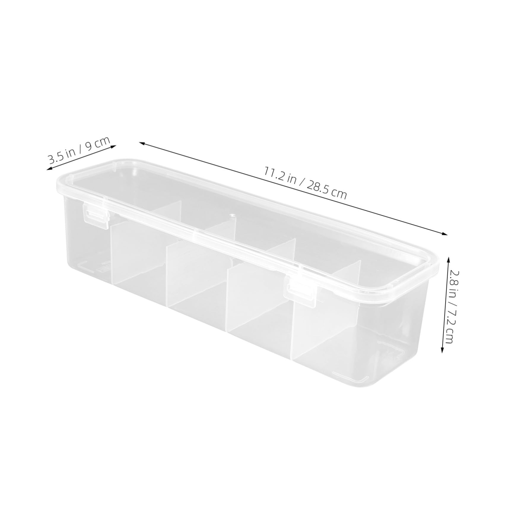 Healeved 15 Stück Teiliges Multi-fach Organizer Haargummis und Haar-accessoires Kompakt mit Deckel Platzsparend Stilvoll für Zuhause und Unterwegs zur Ordentlichen Aufbewahrung und