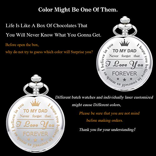 SIBOSUN Pocket Watch for Men Who Have Everything Birthday Import