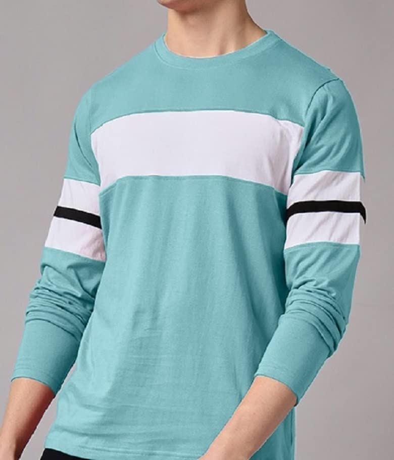 Image of THE DRY STATE Mens Cotton Full Sleeves Tshirt