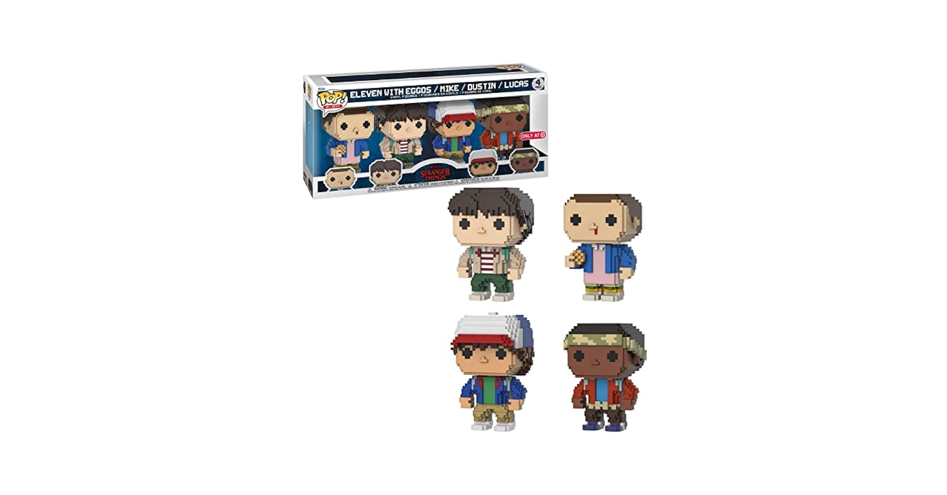 Amazon.com: Funko Pop 4Pack Eleven/Mike/Dustin/Lucas