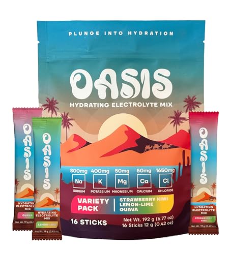 Oasis Electrolyte Powder - Sugar Free, Zero Calorie...