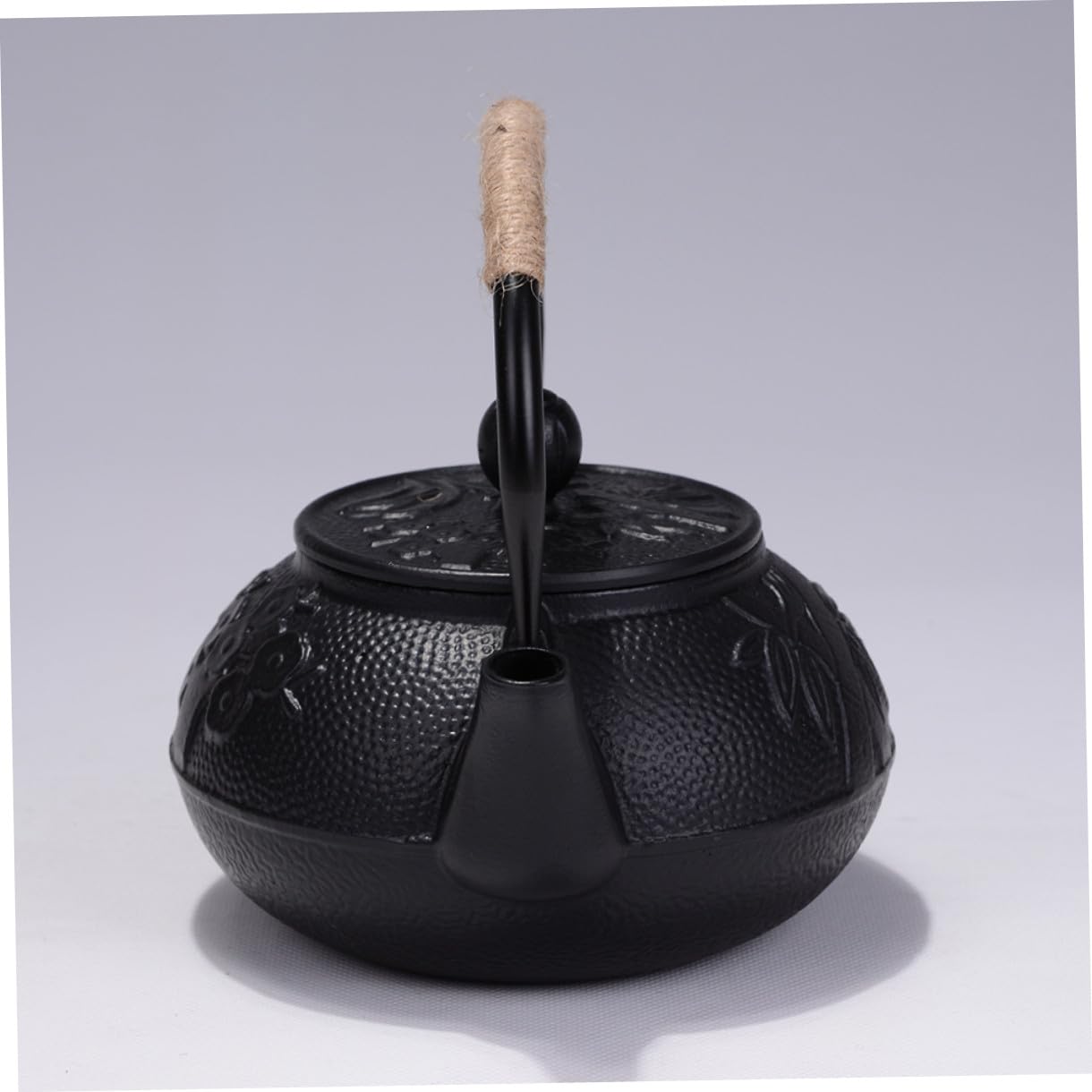 PRETYZOOM Tetera De Hierro Fundido Hervidor De Hierro Para Estufa Hervidor De Agua Delicado Para Cocina Para Té Multifunción